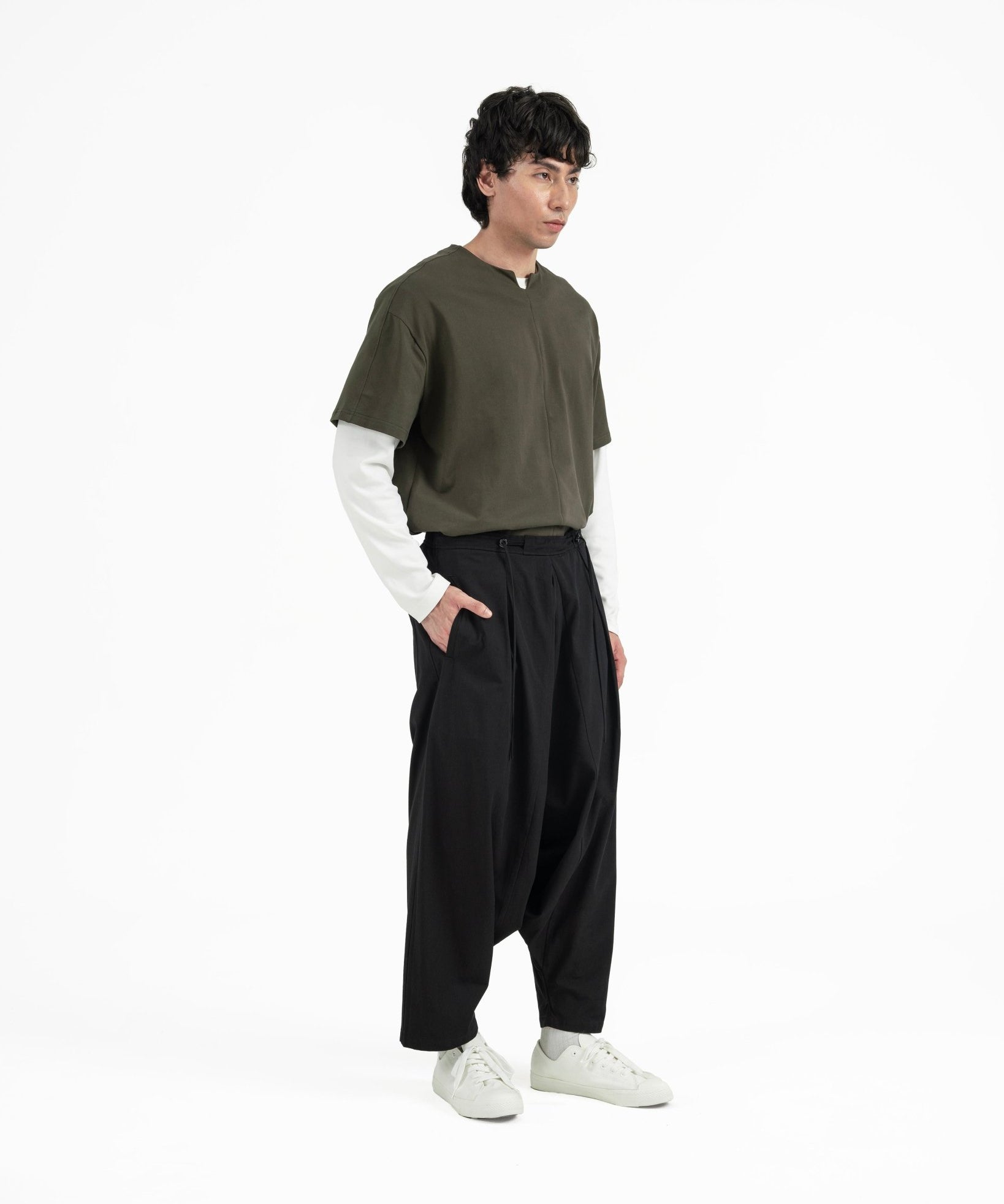 Harem Pants 3.0 - Black - G R A Y E