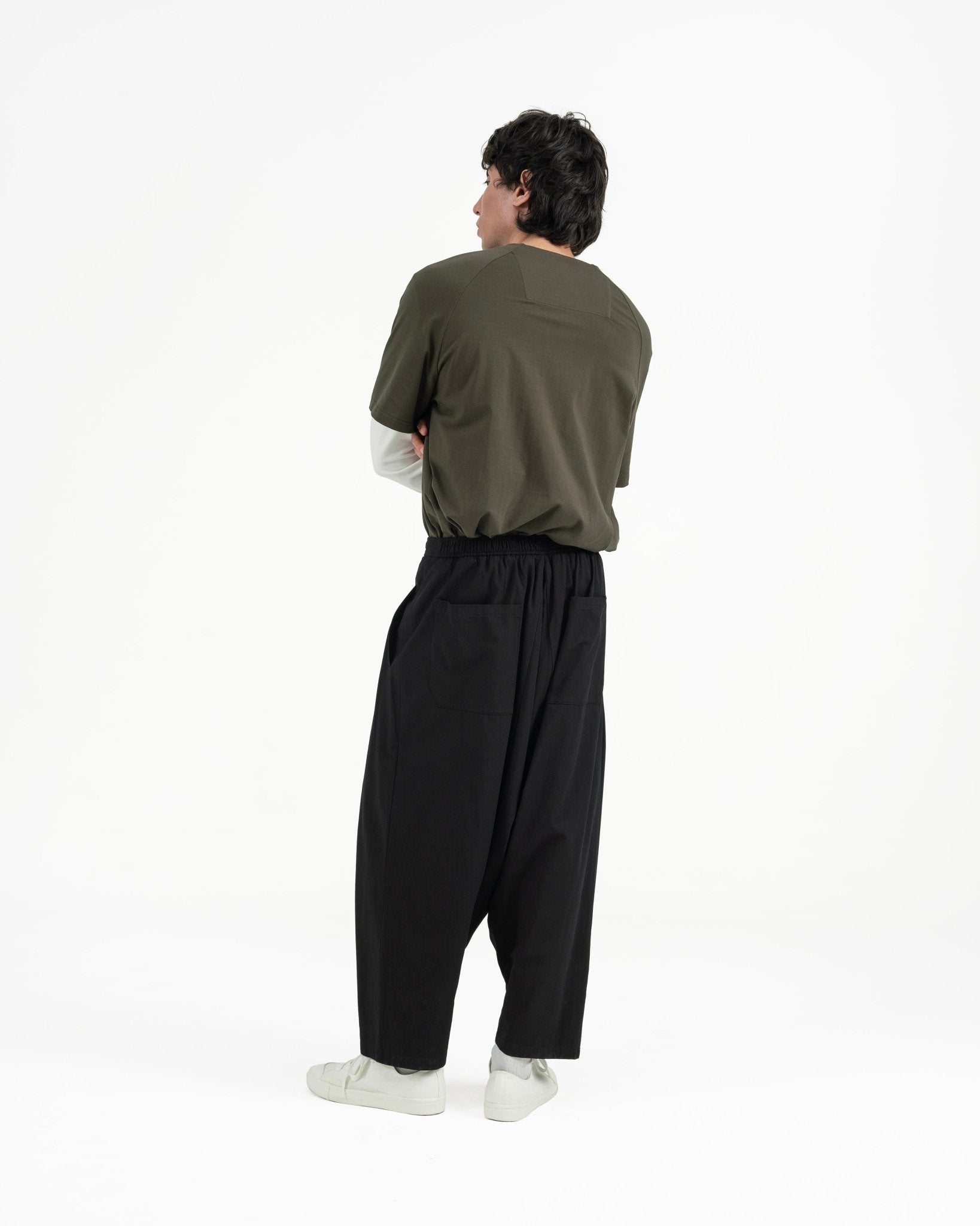 Harem Pants 3.0 - Black - G R A Y E