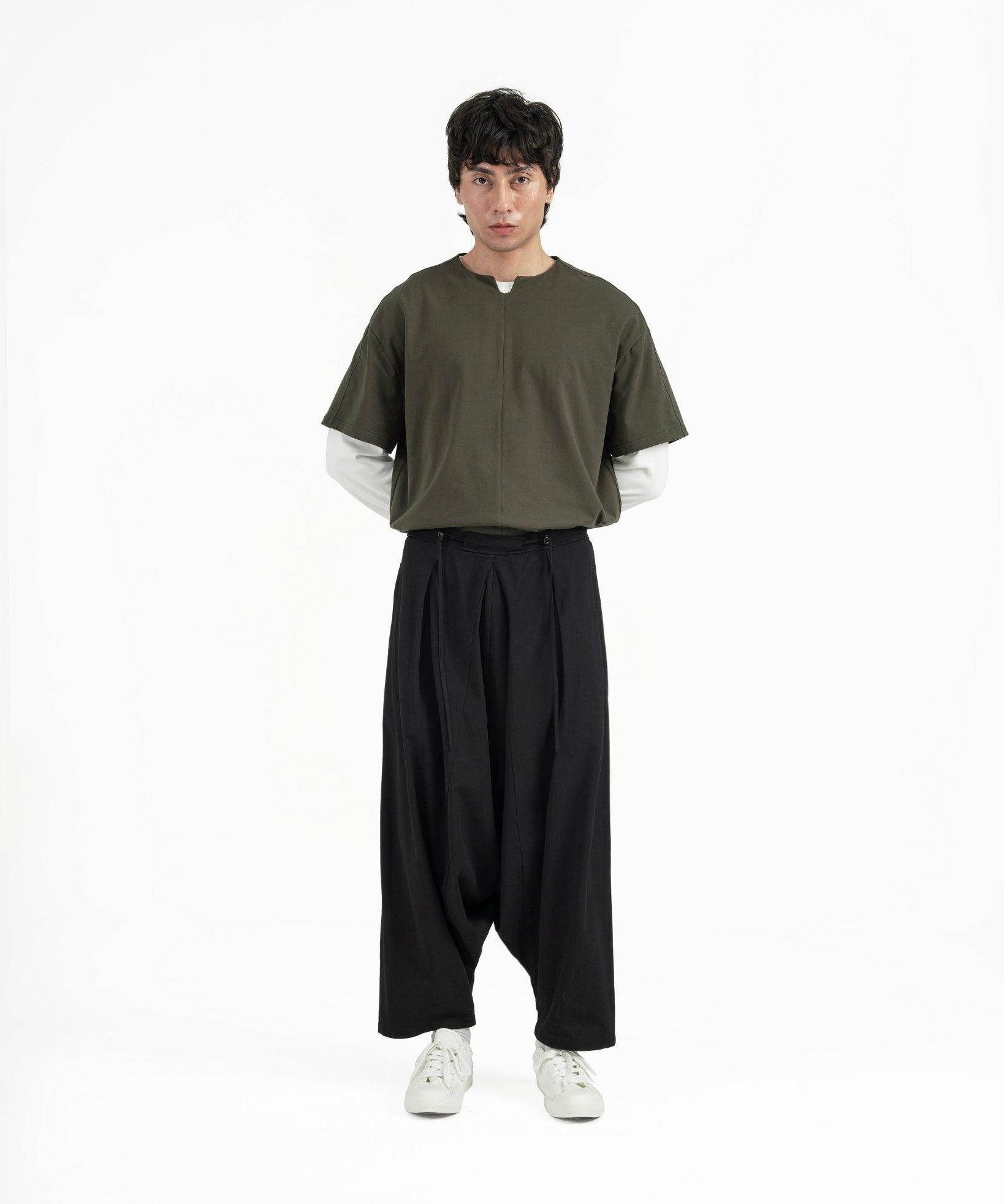 Harem Pants 3.0 - Black - G R A Y E