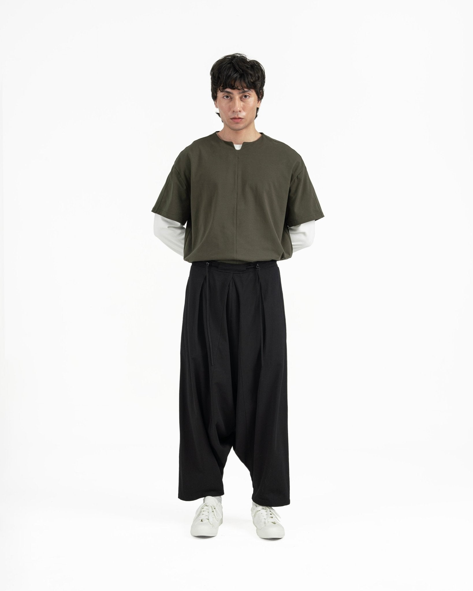 Harem Pants 3.0 - Black - G R A Y E