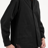 High Collar Shān - Black - G R A Y E