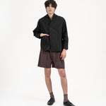 High Collar Shān - Black - G R A Y E