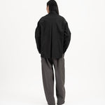 High Collar Shān - Black - G R A Y E