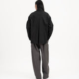 High Collar Shān - Black - G R A Y E