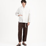 High Collar Shān - White - G R A Y E