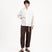 High Collar Shān - White - G R A Y E