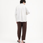 High Collar Shān - White - G R A Y E