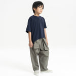Irregular Tee - Navy - G R A Y E