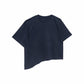 Irregular Tee - Navy - G R A Y E