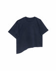 Irregular Tee - Navy - G R A Y E