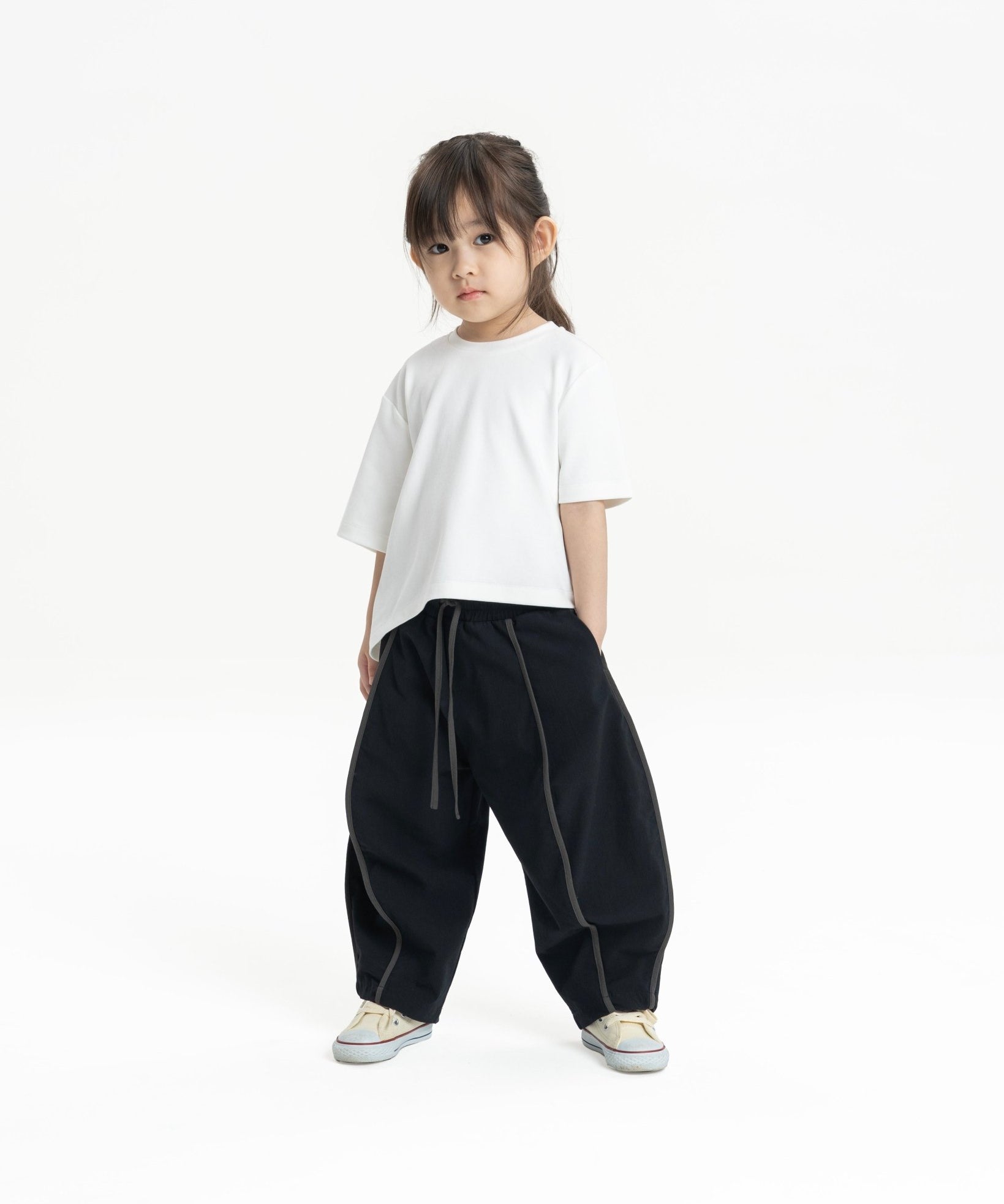 Irregular Tee - White - G R A Y E