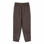 Journeyman Linen Pants - Brown - G R A Y E