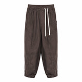 Journeyman Linen Pants - Brown - G R A Y E