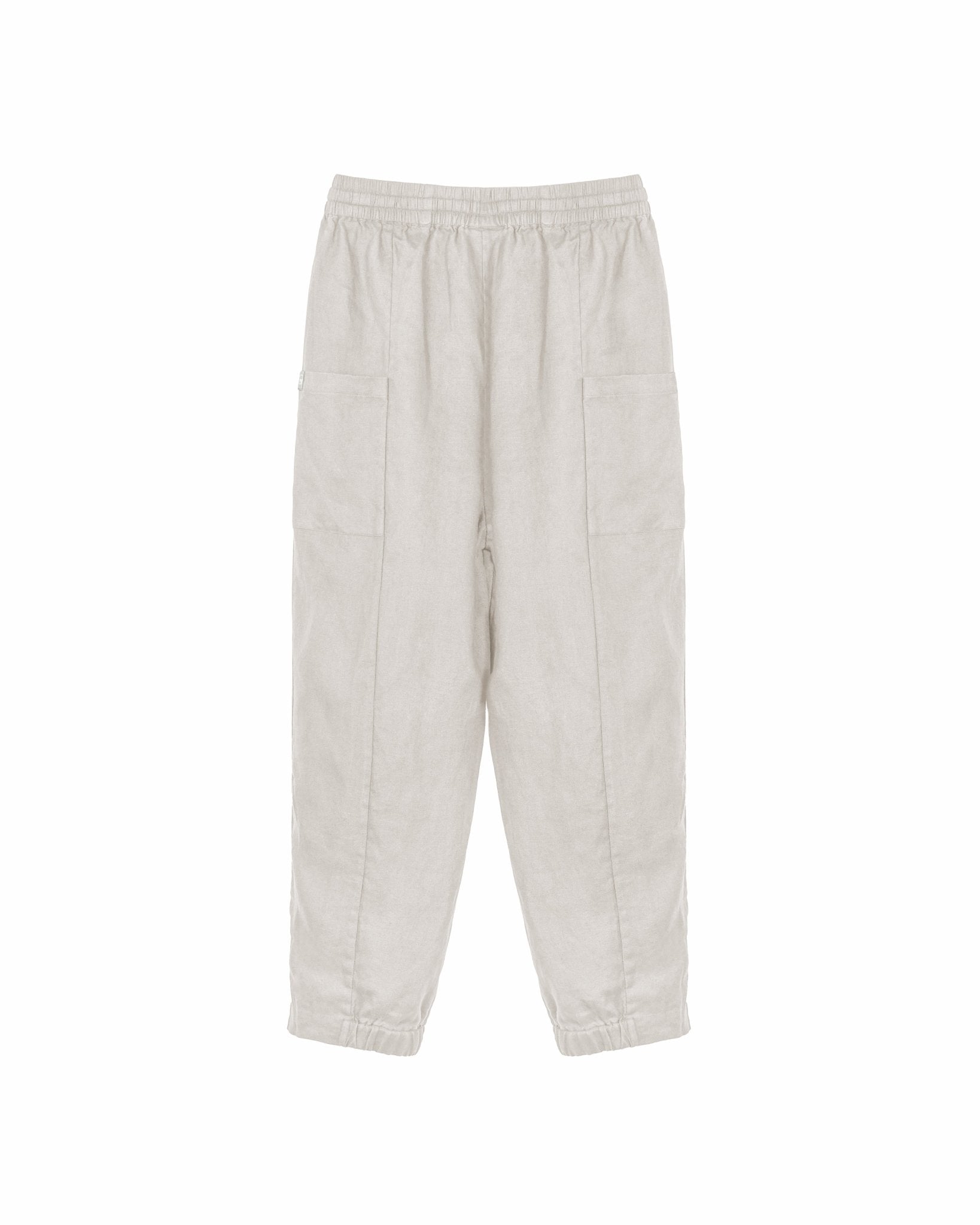 Journeyman Linen Pants - Natural - G R A Y E