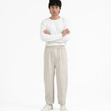 Journeyman Linen Pants - Natural - G R A Y E