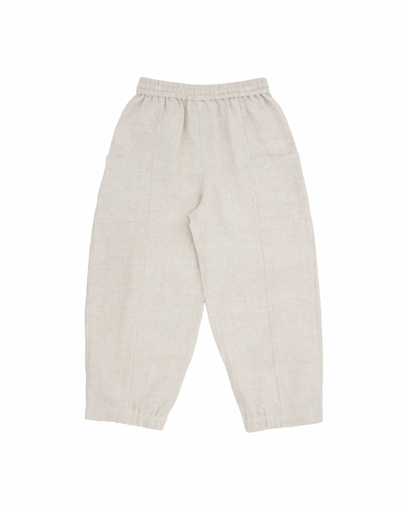Journeyman Linen Pants - Natural - G R A Y E