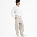 Journeyman Linen Pants - Natural - G R A Y E
