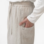 Journeyman Linen Pants - Natural - G R A Y E