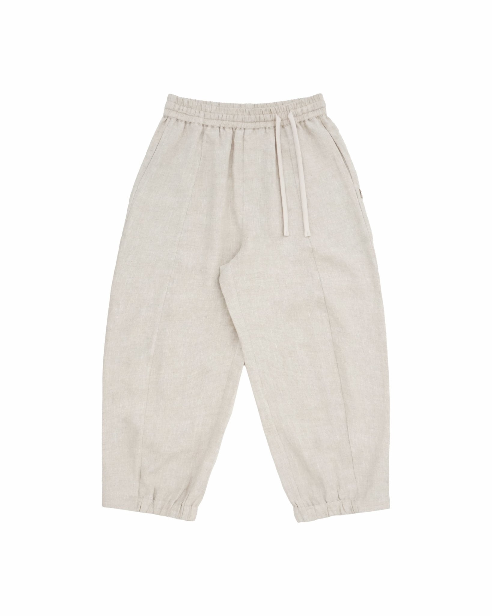 Journeyman Linen Pants - Natural - G R A Y E