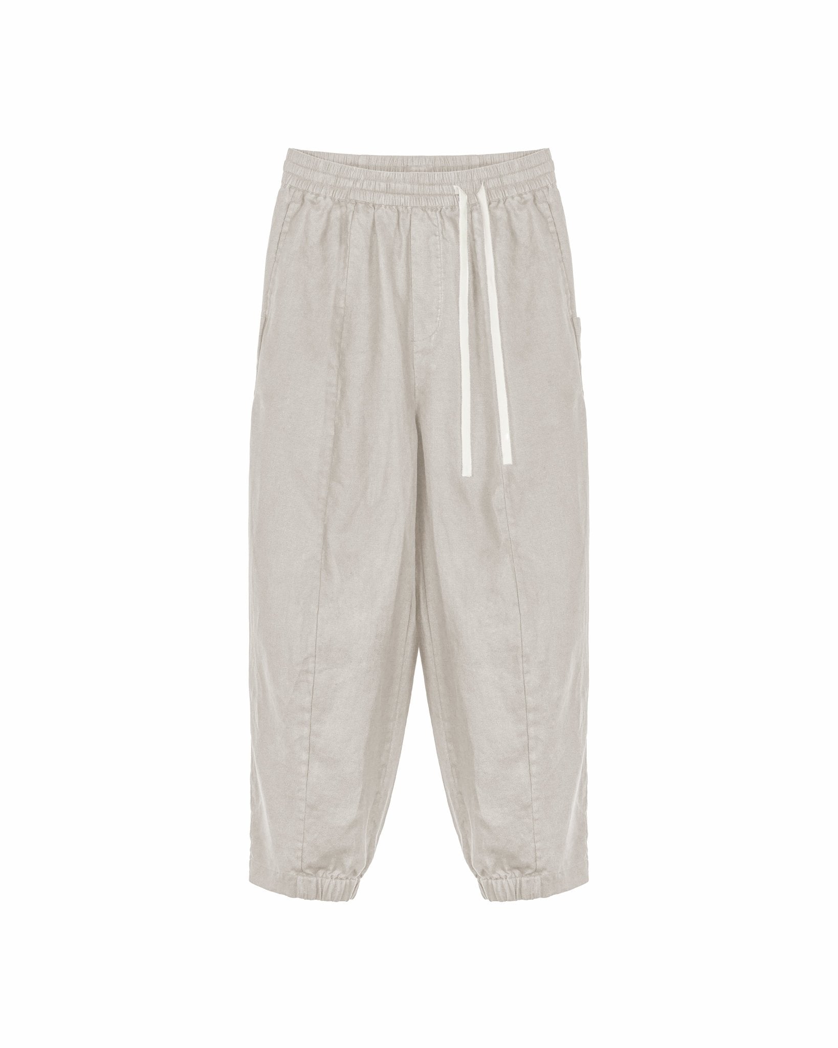 Journeyman Linen Pants - Natural - G R A Y E