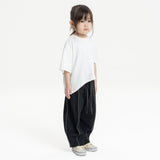 Kids Overgrown Tee - White - G R A Y E