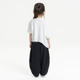 Kids Overgrown Tee - White - G R A Y E