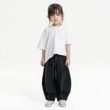 Kids Overgrown Tee - White - G R A Y E
