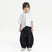 Kids Overgrown Tee - White - G R A Y E