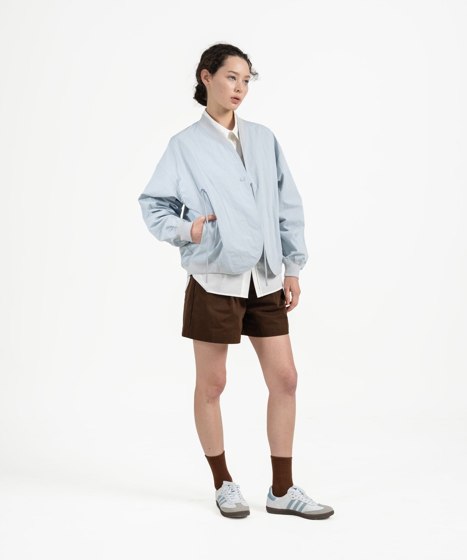Kimono Bomber Jacket - G R A Y E