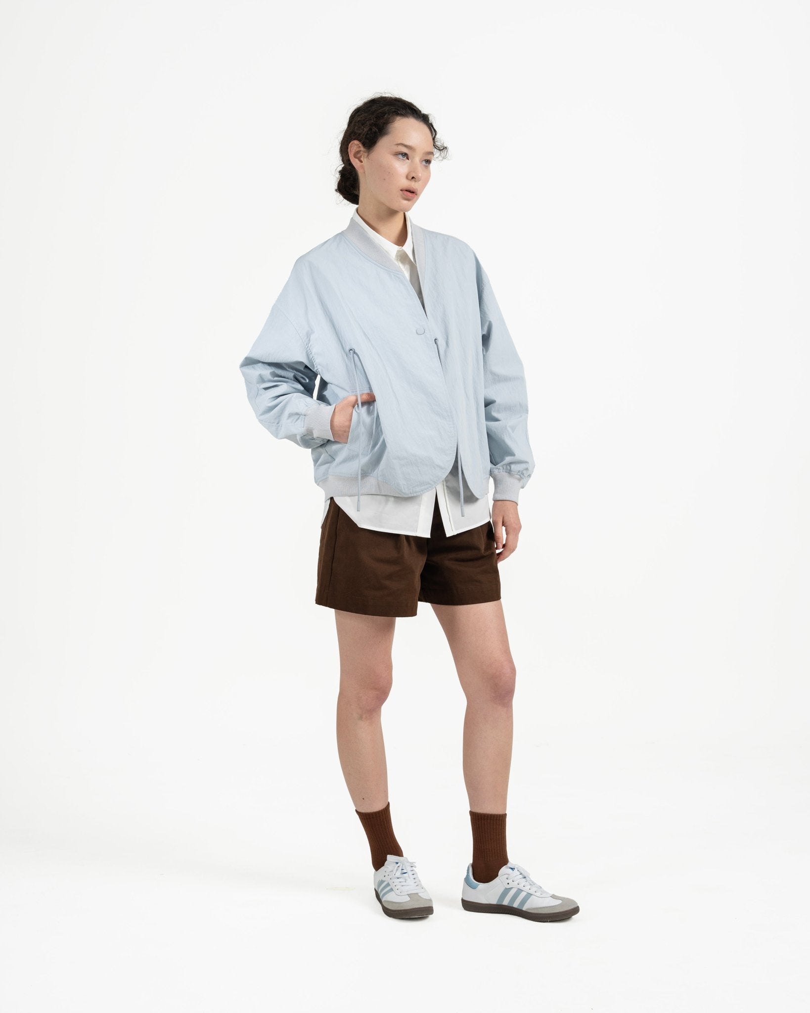 Kimono Bomber Jacket - G R A Y E