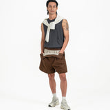 Layered Utility Shorts - G R A Y E