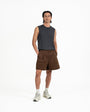 Layered Utility Shorts - G R A Y E