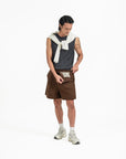 Layered Utility Shorts - G R A Y E