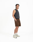 Layered Utility Shorts - G R A Y E