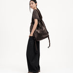 Leather Morph Sling - Espresso - G R A Y E