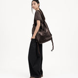Leather Morph Sling - Espresso - G R A Y E