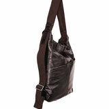 Leather Morph Sling - Espresso - G R A Y E