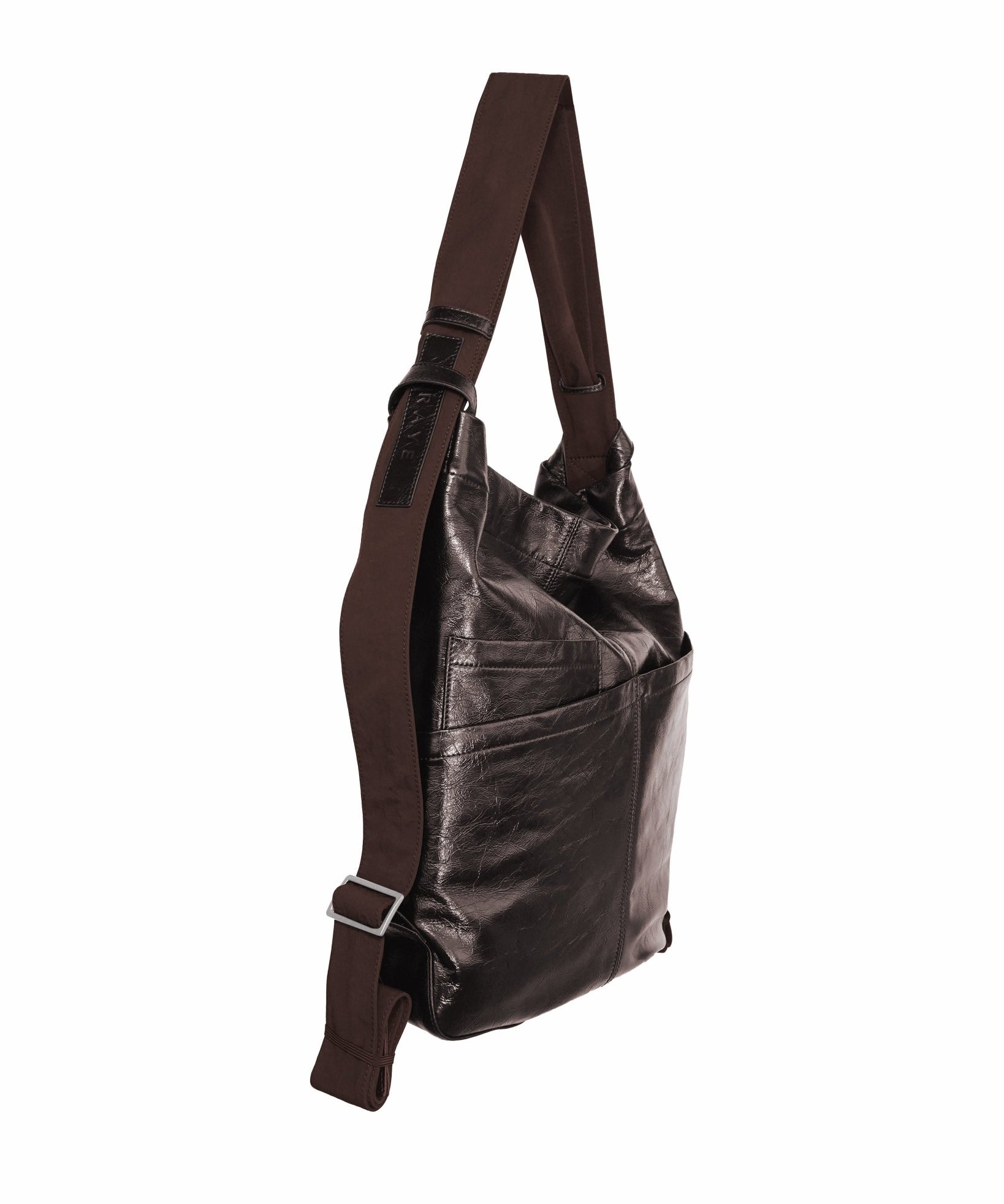 Leather Morph Sling - Espresso - G R A Y E