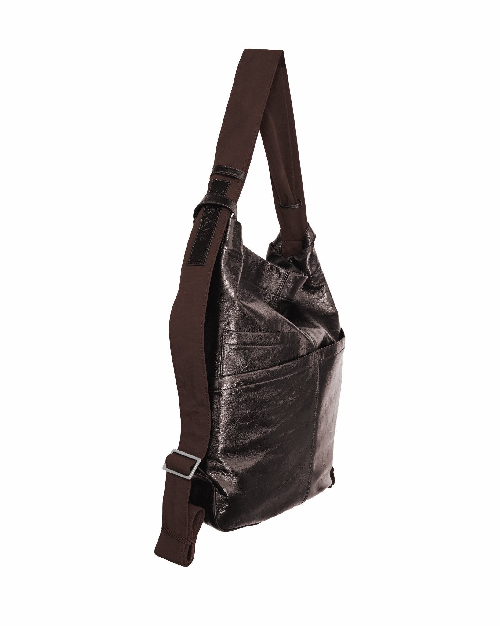 Leather Morph Sling - Espresso - G R A Y E