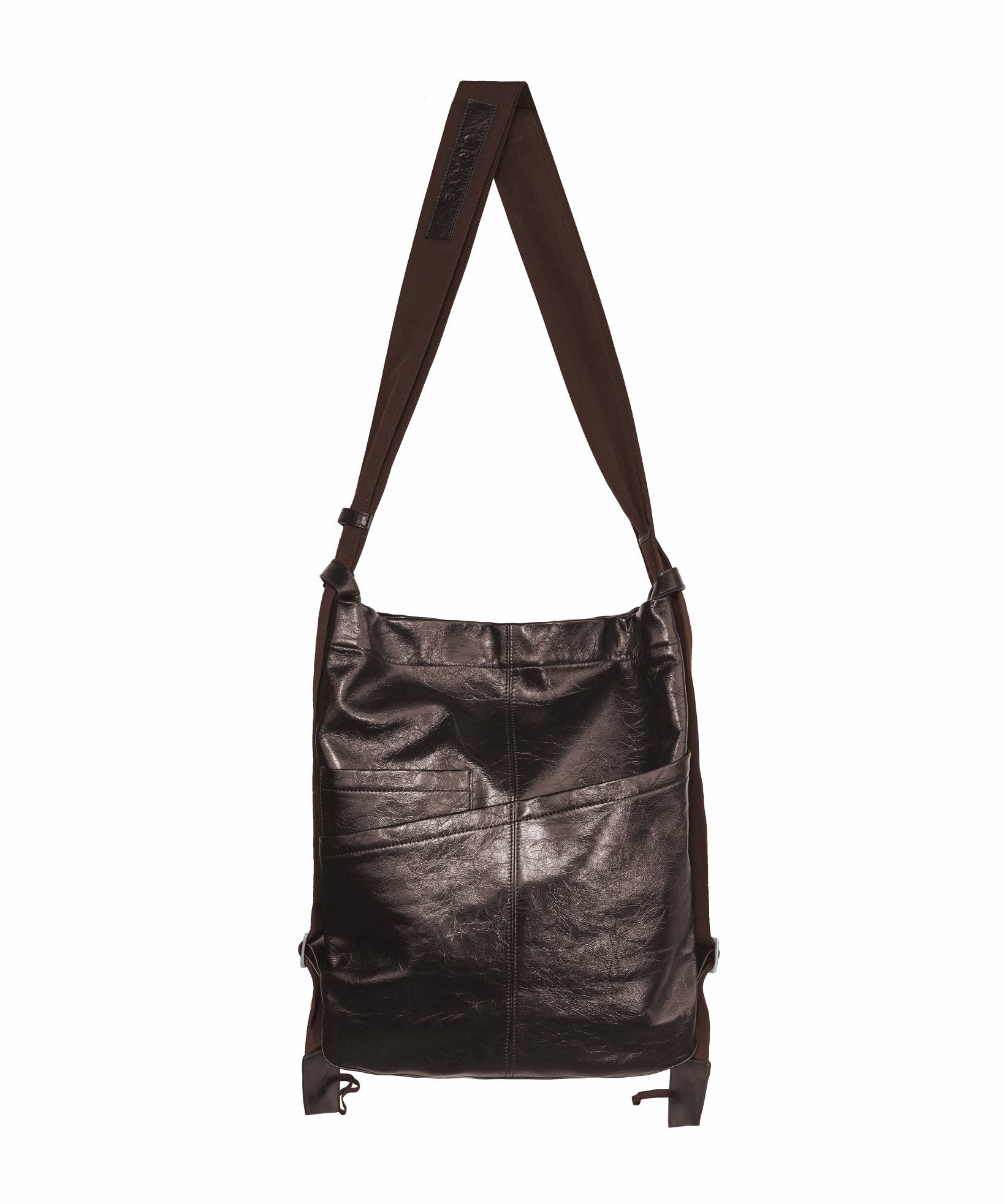 Leather Morph Sling - Espresso - G R A Y E