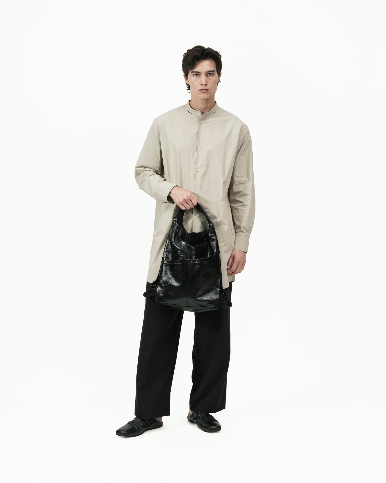 Leather Morph Sling - G R A Y E