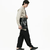 Leather Morph Sling - G R A Y E