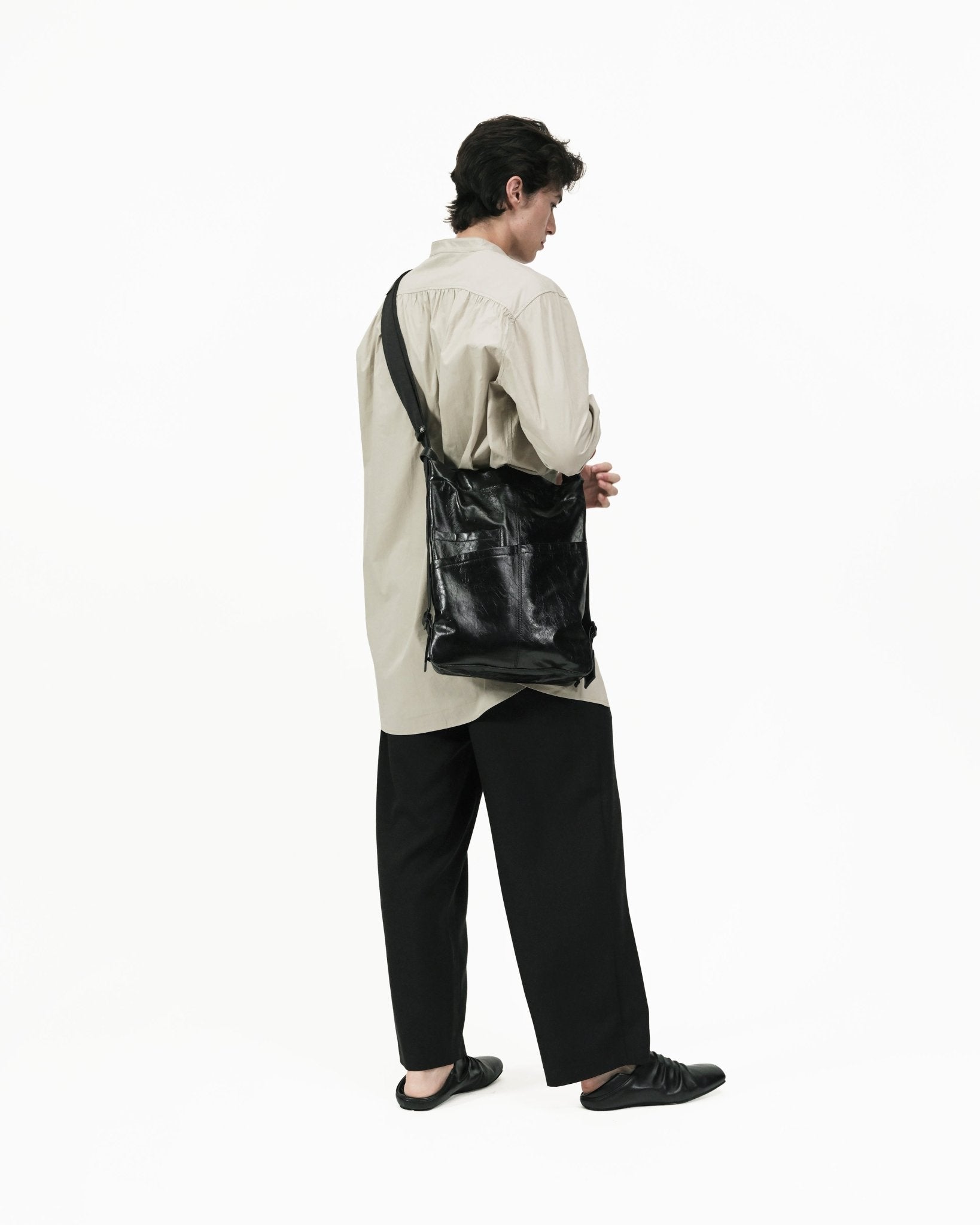 Leather Morph Sling - G R A Y E