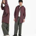 Long Scout Shirt - Plum - G R A Y E