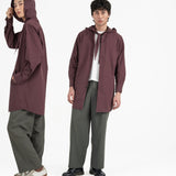 Long Scout Shirt - Plum - G R A Y E