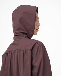 Long Scout Shirt - Plum - G R A Y E