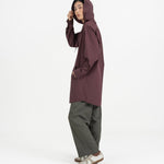 Long Scout Shirt - Plum - G R A Y E