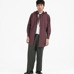 Long Scout Shirt - Plum - G R A Y E