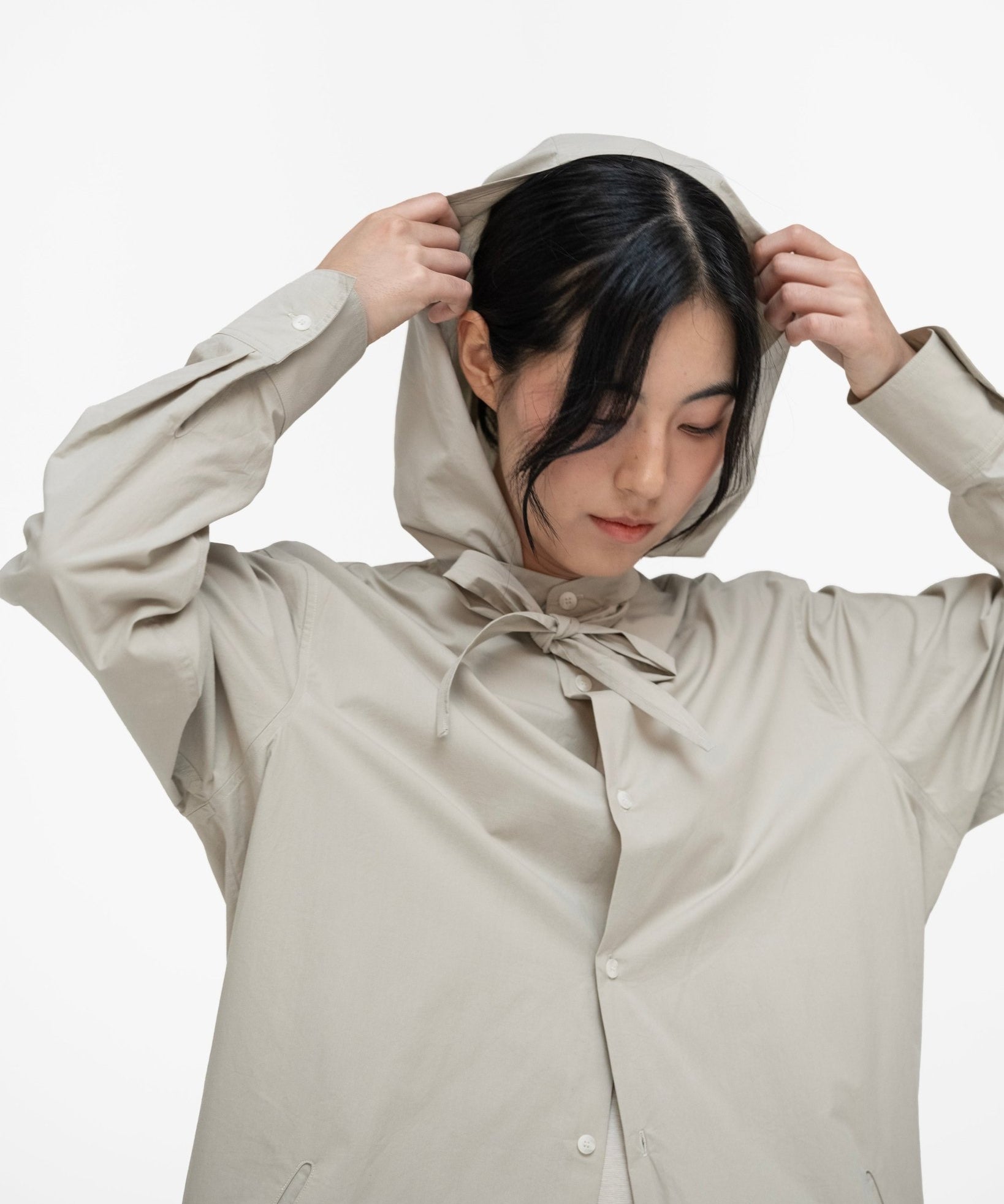 Long Scout Shirt - Sage Clay - G R A Y E