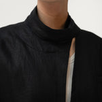 Mirage Tie Blazer - Black - G R A Y E